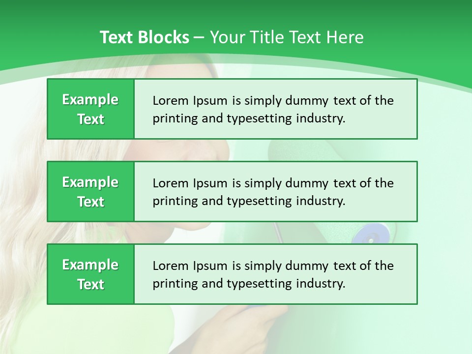 Brush Hand Life PowerPoint Template