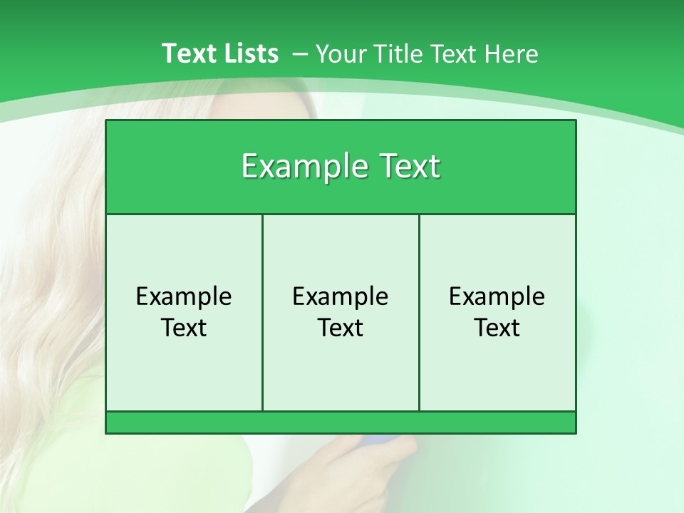 Brush Hand Life PowerPoint Template