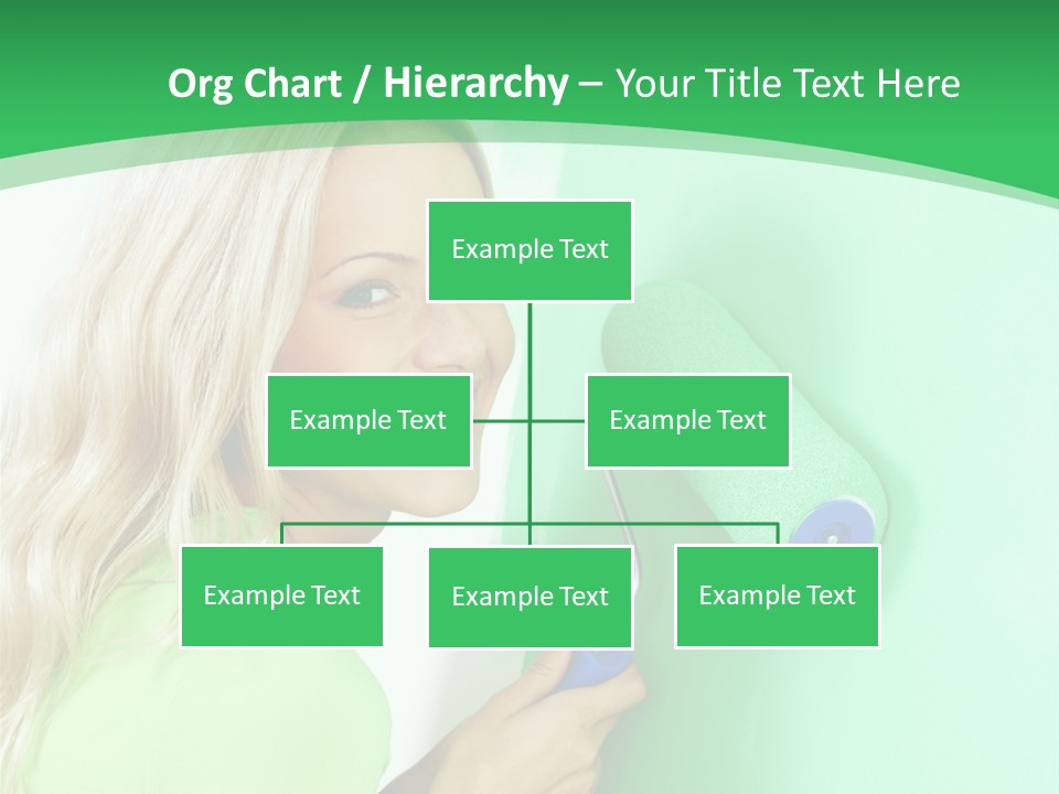 Brush Hand Life PowerPoint Template