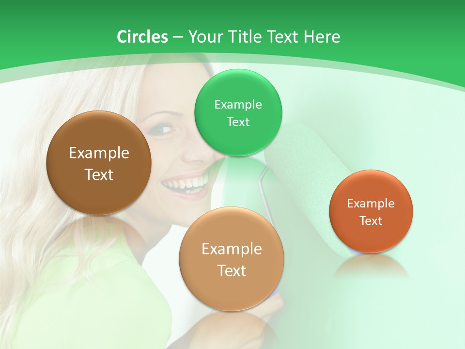 Brush Hand Life PowerPoint Template