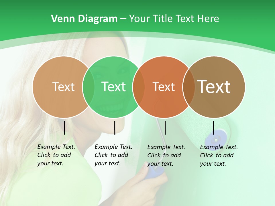 Brush Hand Life PowerPoint Template