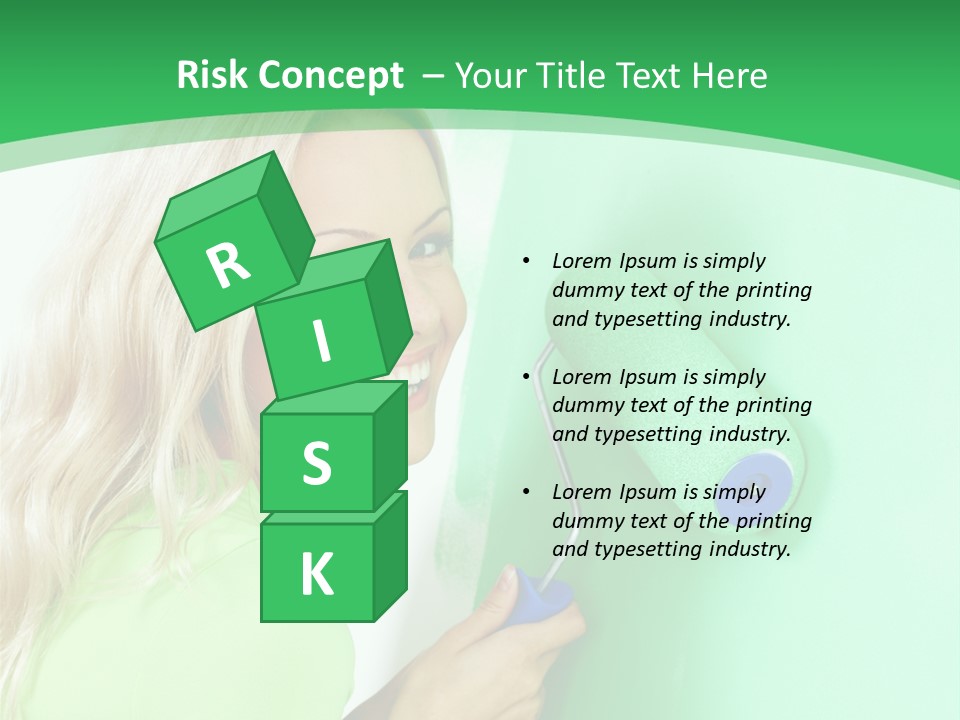 Brush Hand Life PowerPoint Template