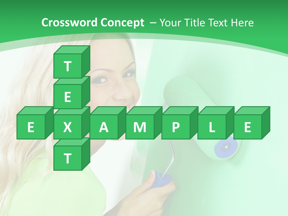 Brush Hand Life PowerPoint Template