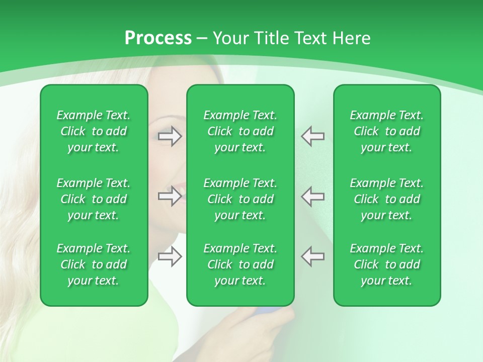 Brush Hand Life PowerPoint Template