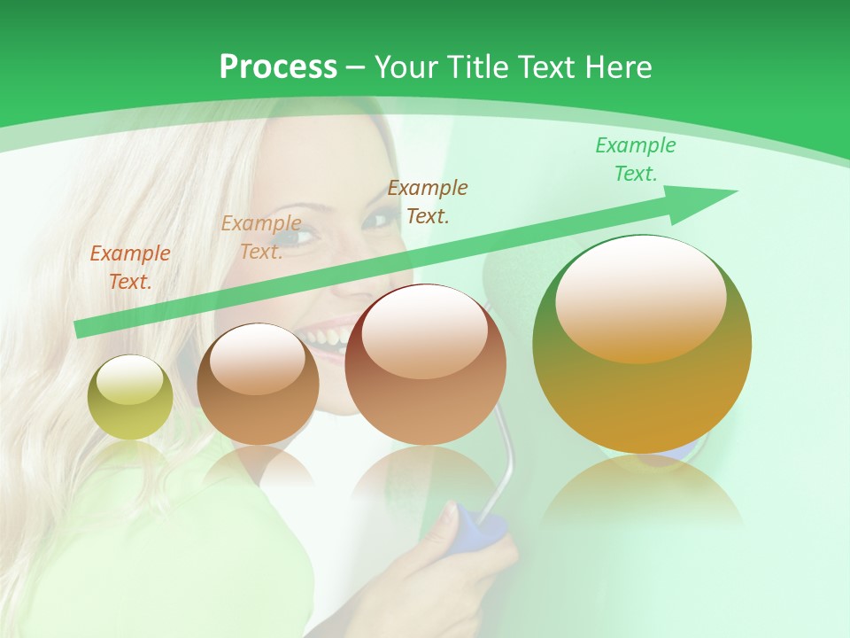 Brush Hand Life PowerPoint Template