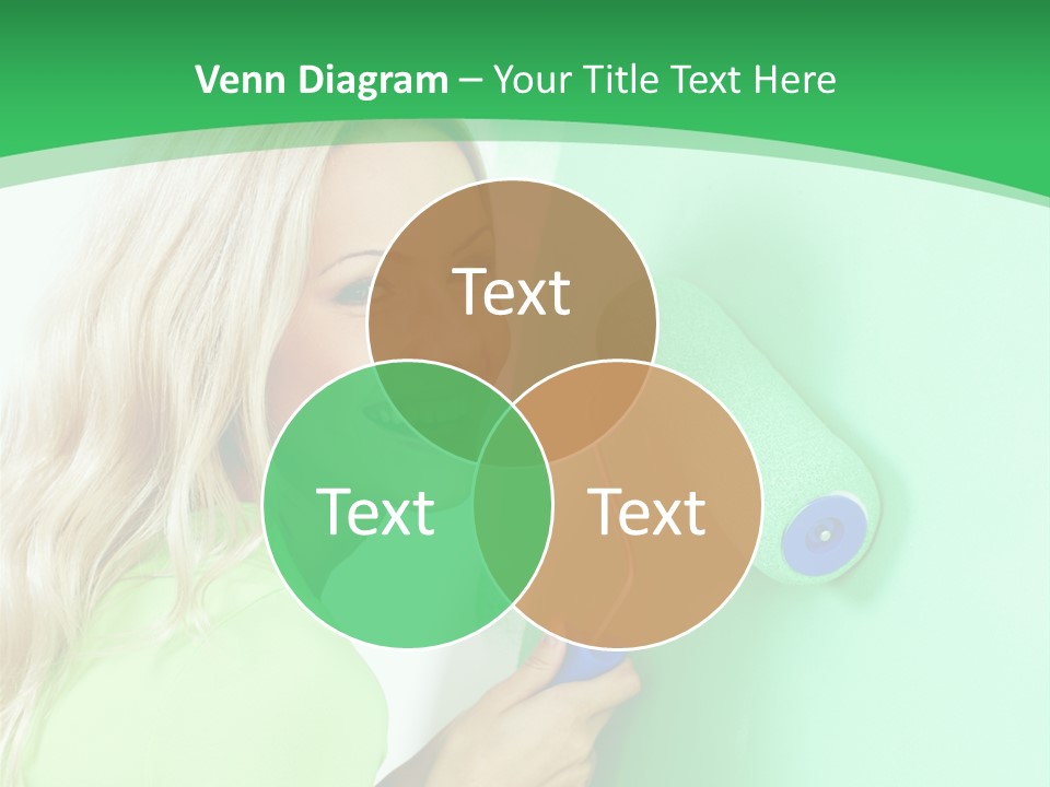 Brush Hand Life PowerPoint Template