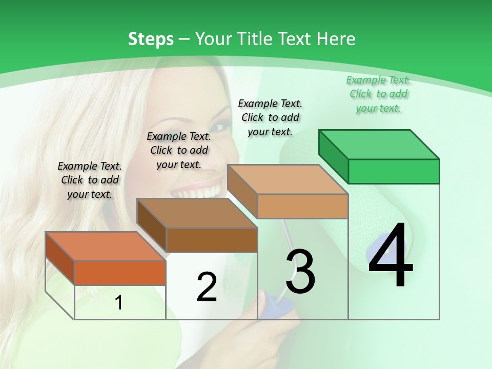 Brush Hand Life PowerPoint Template