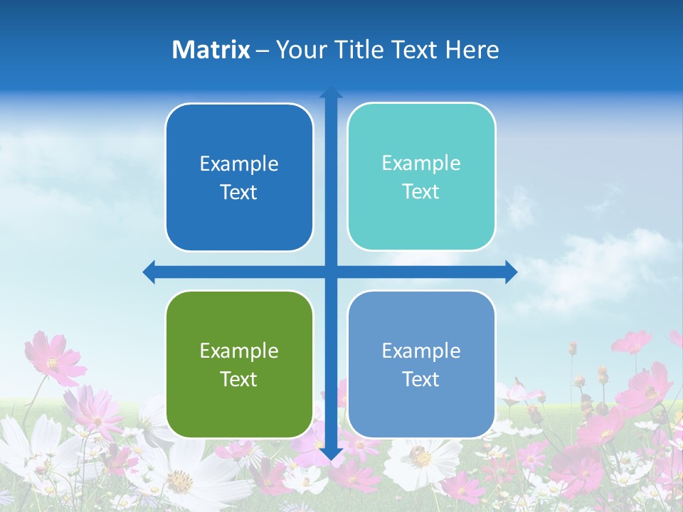 Fresh Element Spring PowerPoint Template