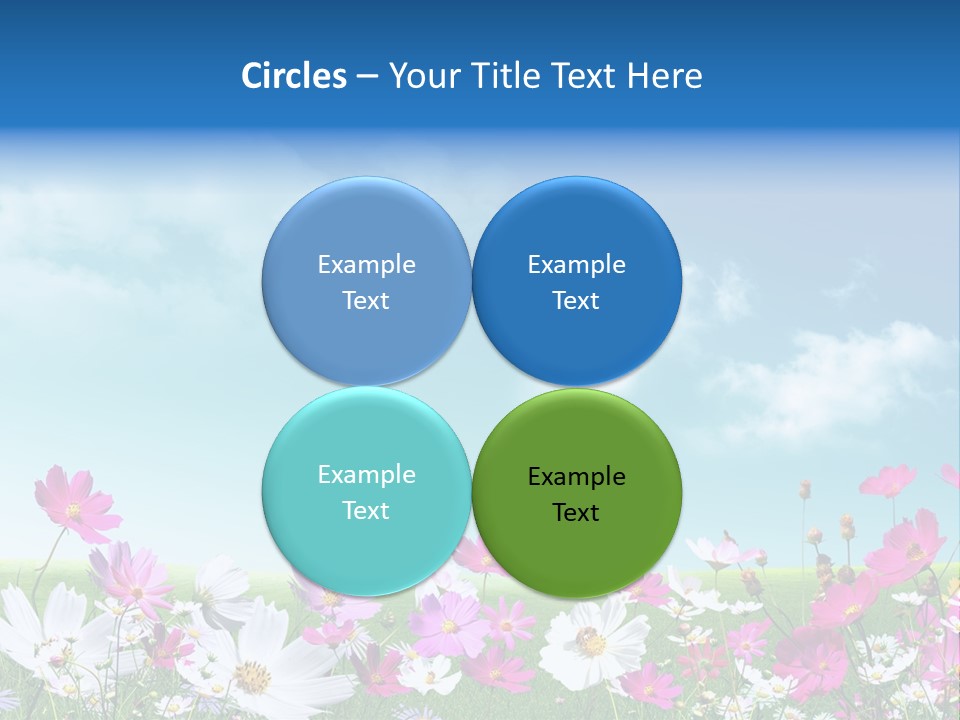 Fresh Element Spring PowerPoint Template
