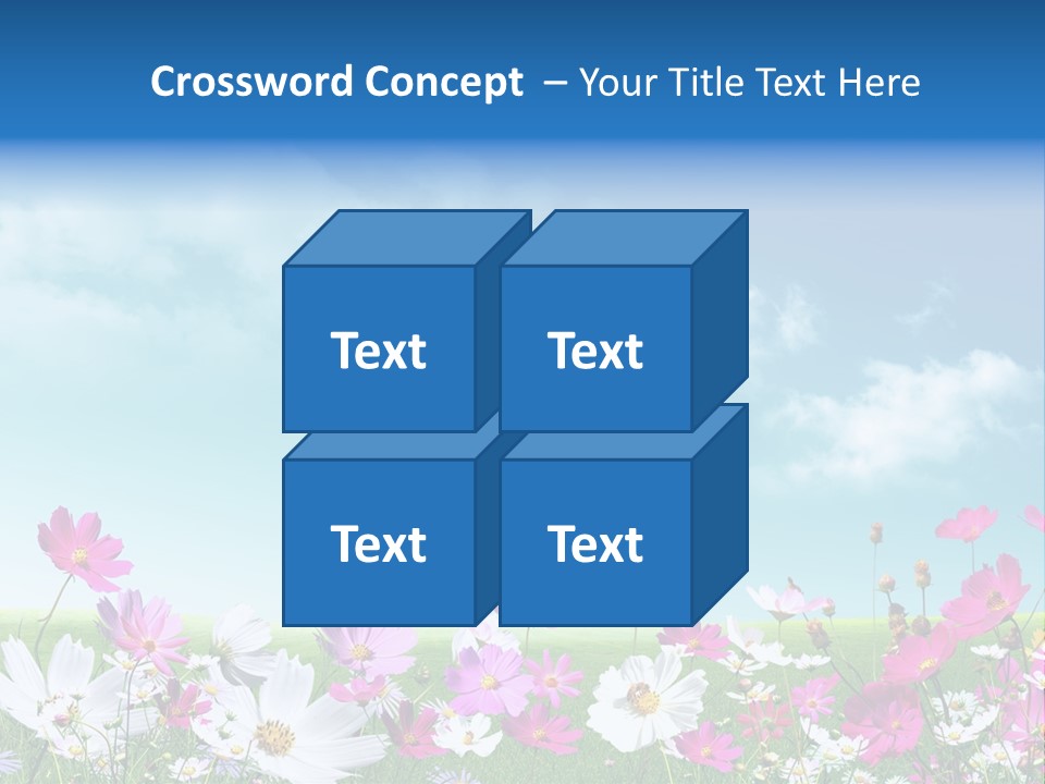 Fresh Element Spring PowerPoint Template