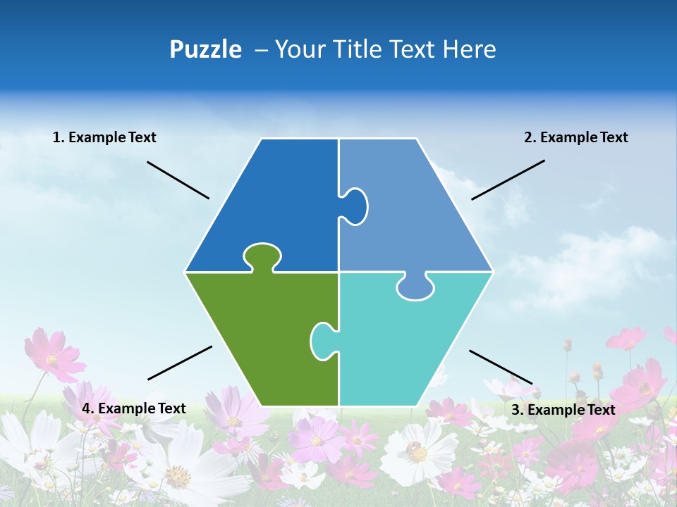 Fresh Element Spring PowerPoint Template