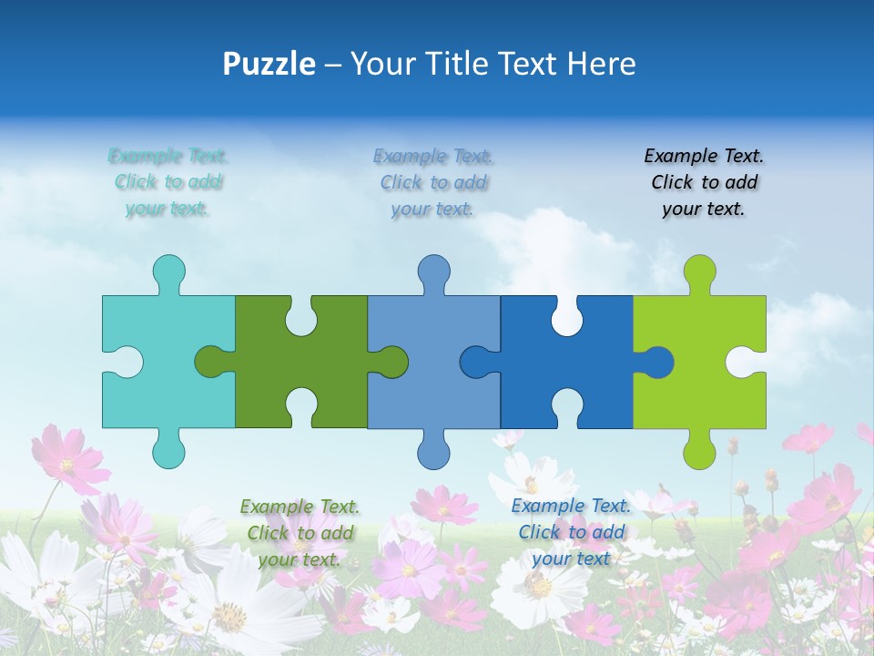 Fresh Element Spring PowerPoint Template