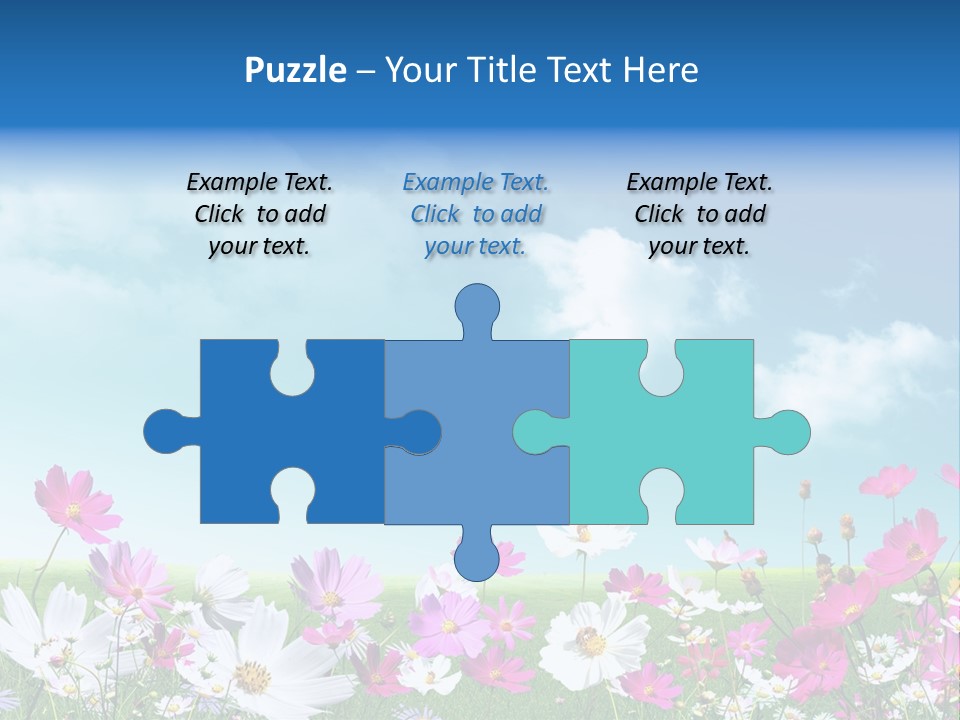 Fresh Element Spring PowerPoint Template