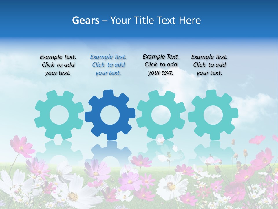 Fresh Element Spring PowerPoint Template