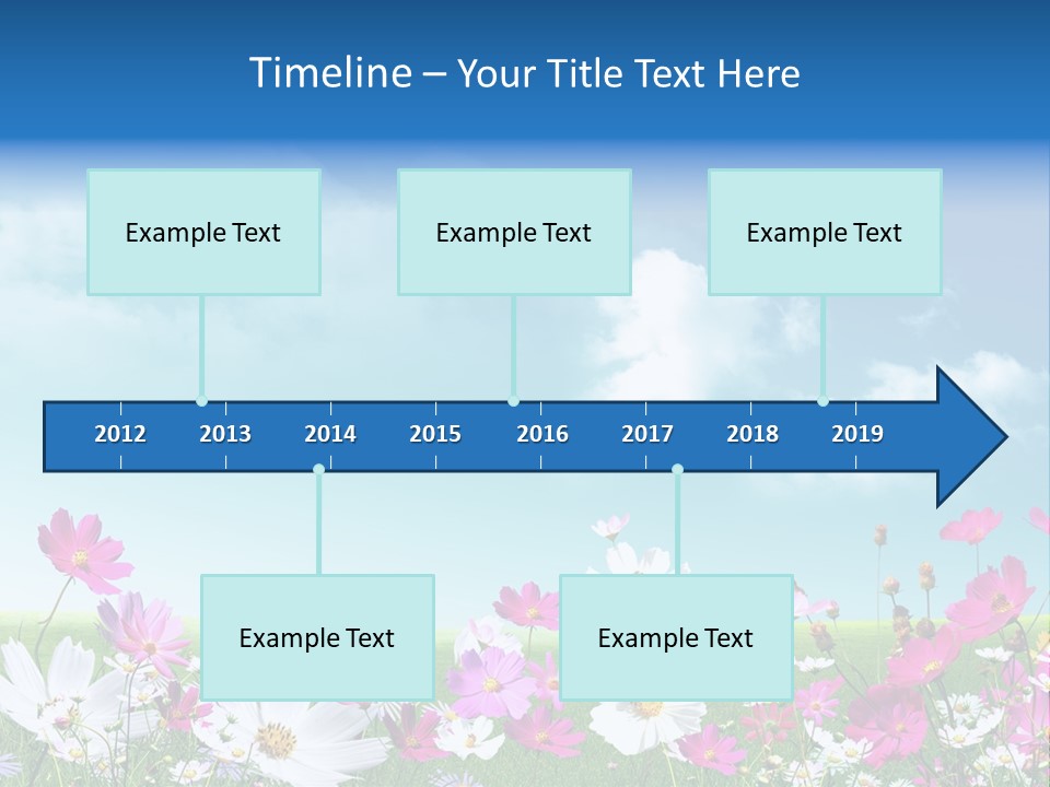 Fresh Element Spring PowerPoint Template