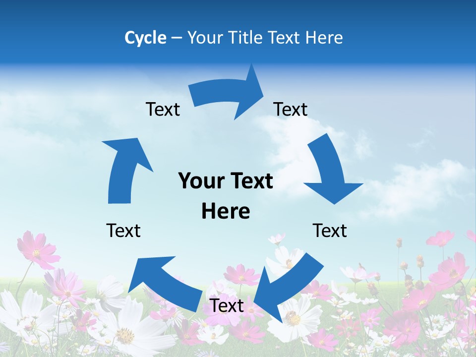 Fresh Element Spring PowerPoint Template