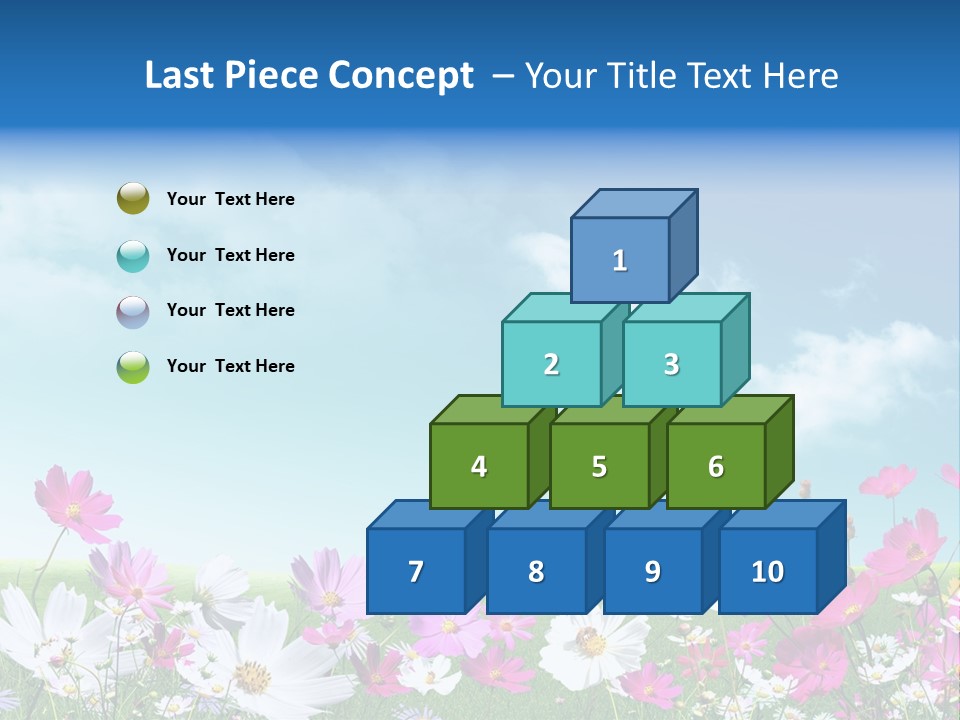 Fresh Element Spring PowerPoint Template