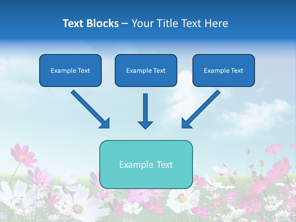 Fresh Element Spring PowerPoint Template