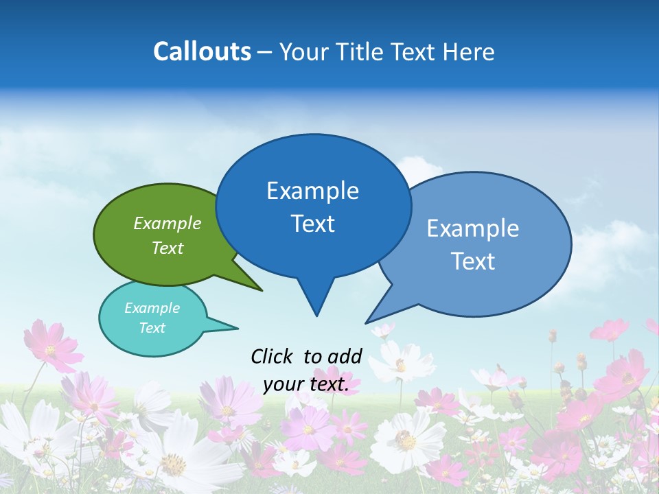 Fresh Element Spring PowerPoint Template