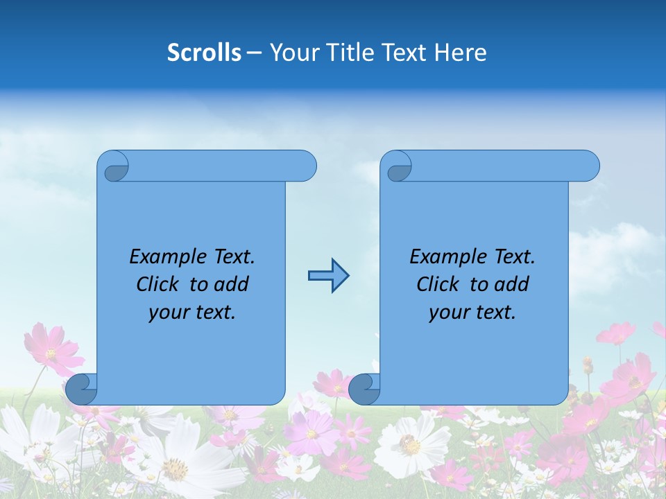 Fresh Element Spring PowerPoint Template