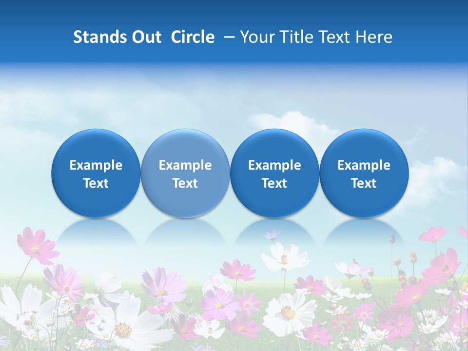 Fresh Element Spring PowerPoint Template