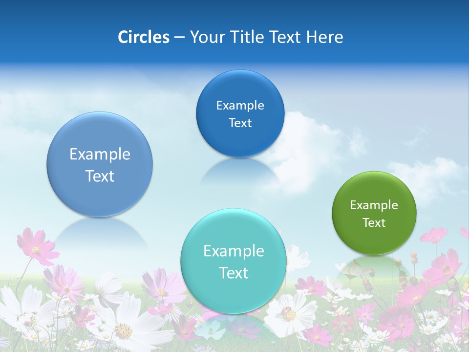 Fresh Element Spring PowerPoint Template