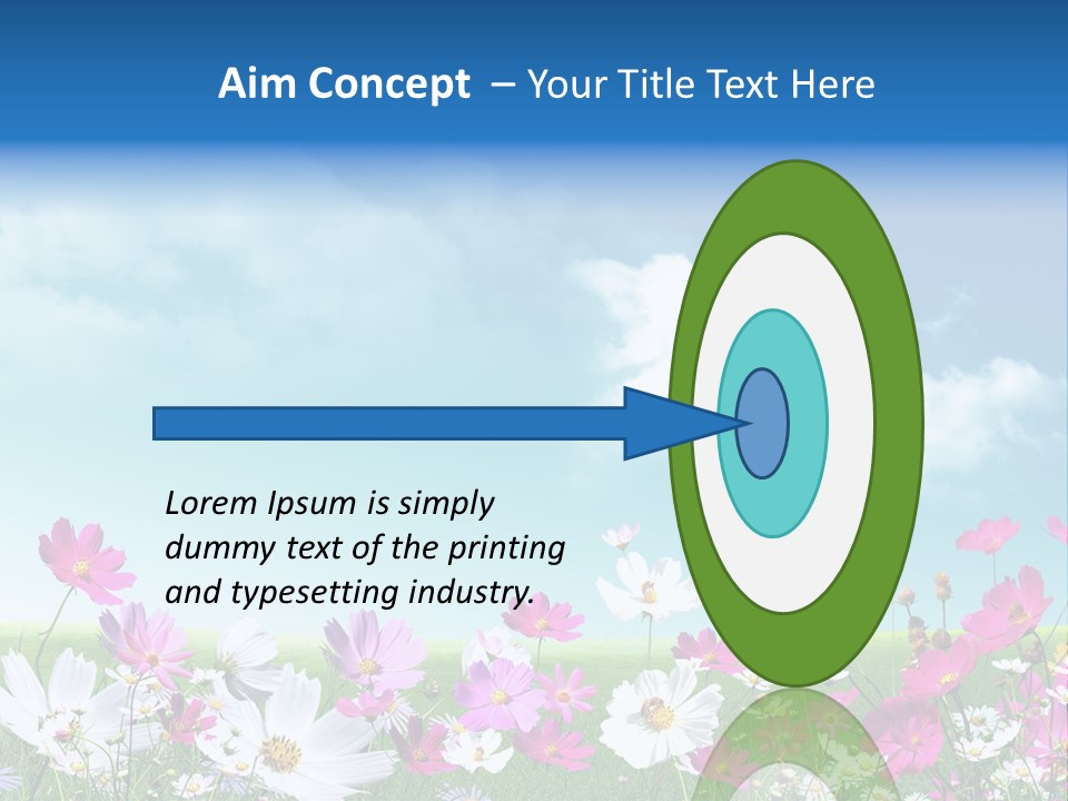 Fresh Element Spring PowerPoint Template