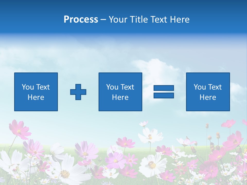 Fresh Element Spring PowerPoint Template