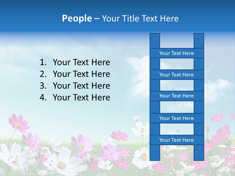 Fresh Element Spring PowerPoint Template