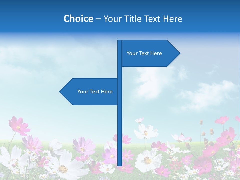 Fresh Element Spring PowerPoint Template