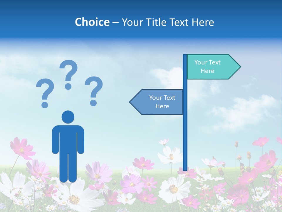 Fresh Element Spring PowerPoint Template