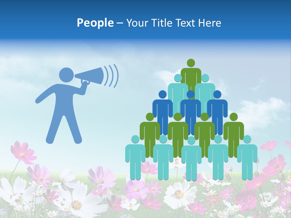 Fresh Element Spring PowerPoint Template