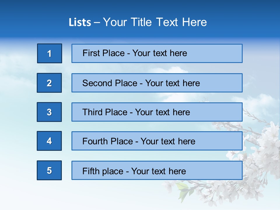 Happiness Background Hope PowerPoint Template
