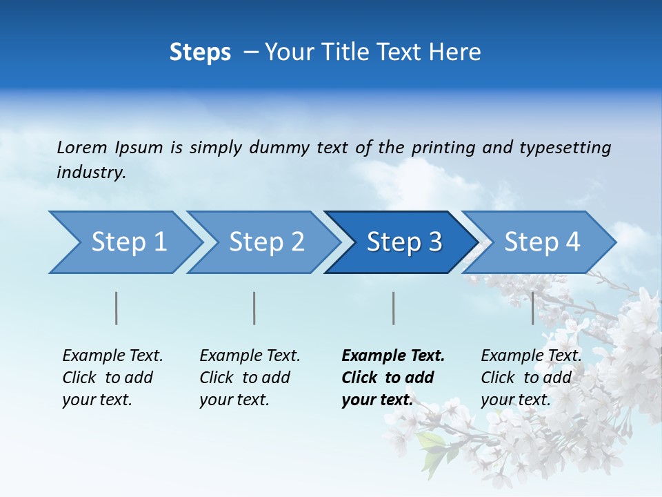 Happiness Background Hope PowerPoint Template