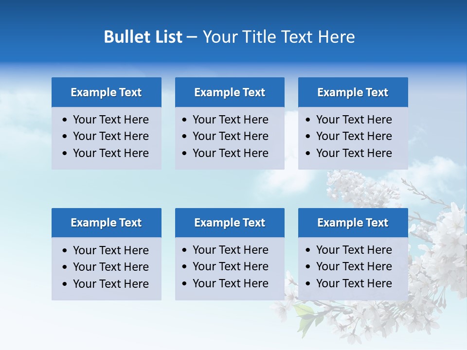 Happiness Background Hope PowerPoint Template