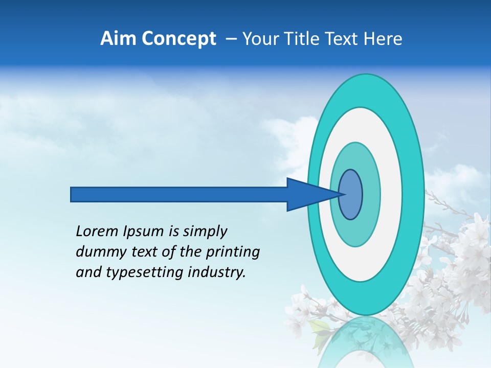 Happiness Background Hope PowerPoint Template