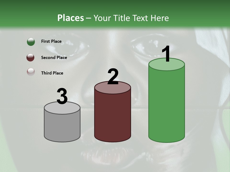 Impressionism Eye Interesting PowerPoint Template