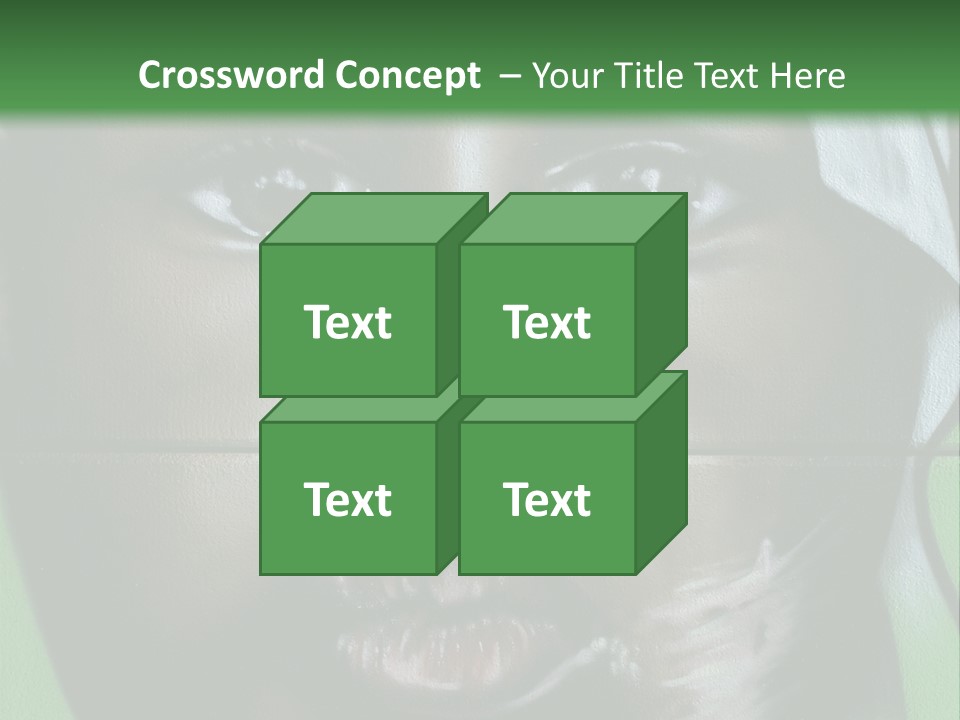 Impressionism Eye Interesting PowerPoint Template