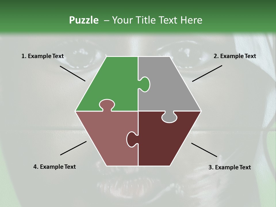 Impressionism Eye Interesting PowerPoint Template