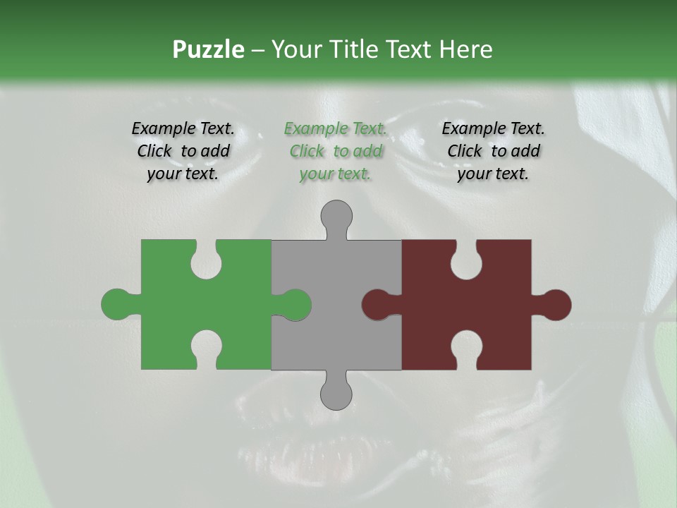 Impressionism Eye Interesting PowerPoint Template