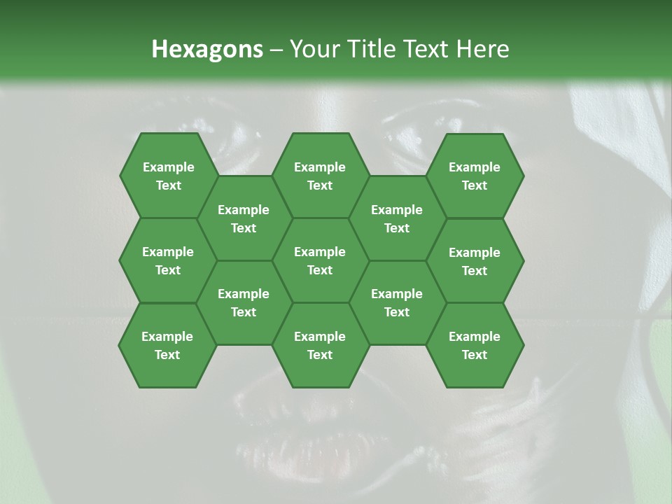 Impressionism Eye Interesting PowerPoint Template