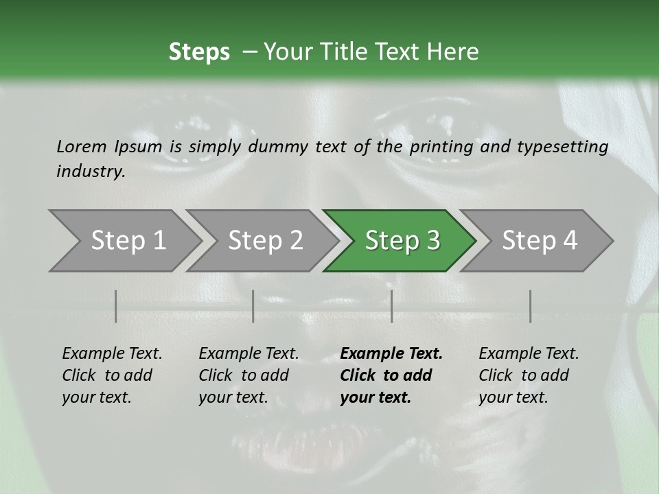 Impressionism Eye Interesting PowerPoint Template