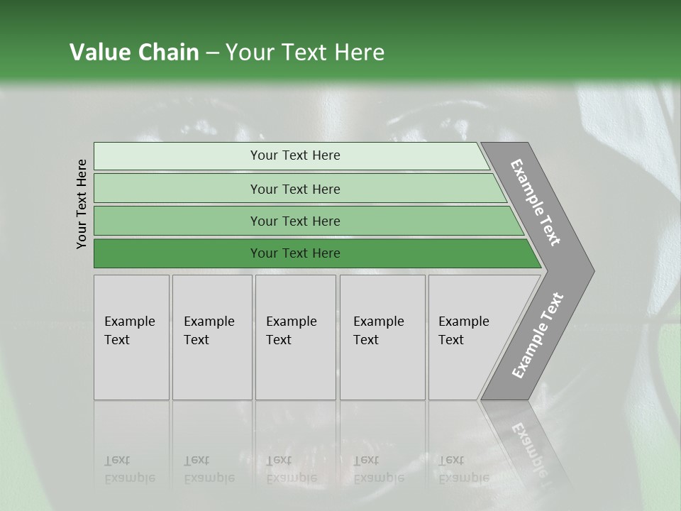 Impressionism Eye Interesting PowerPoint Template