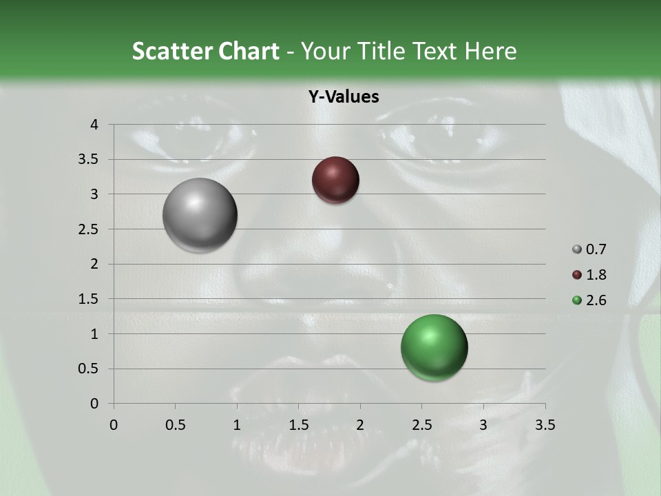 Impressionism Eye Interesting PowerPoint Template