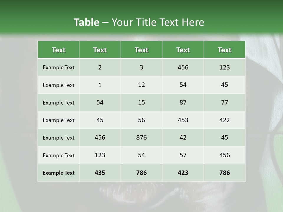 Impressionism Eye Interesting PowerPoint Template
