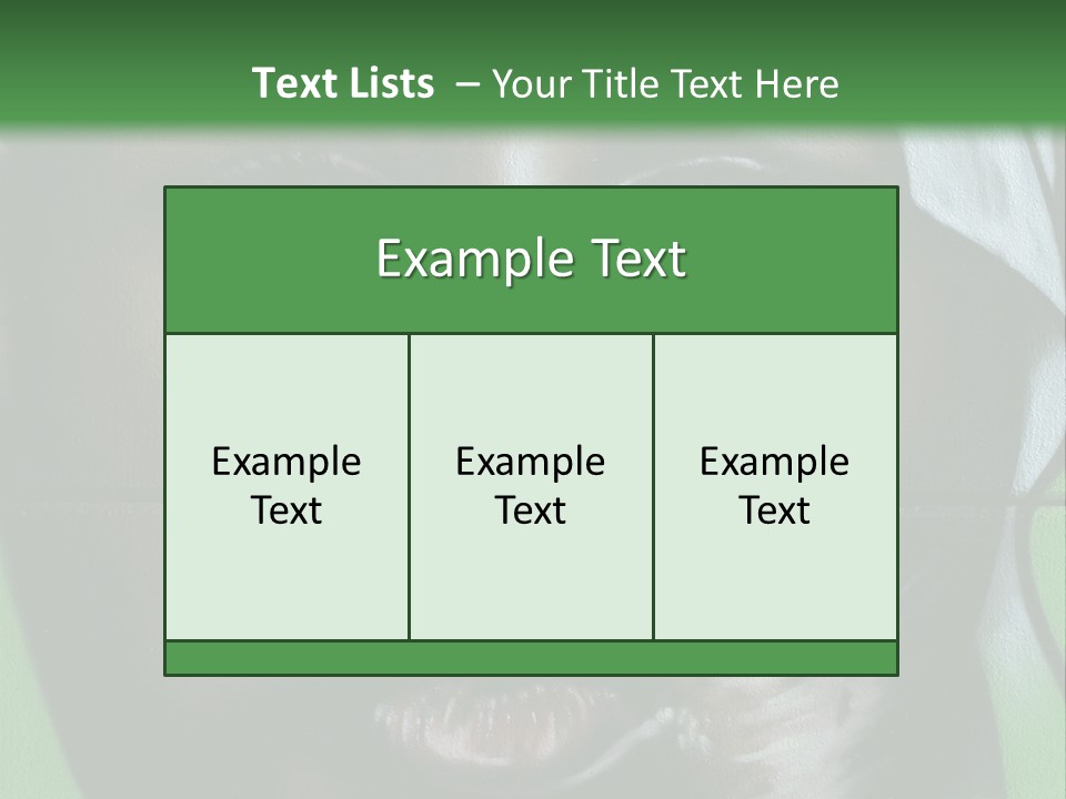 Impressionism Eye Interesting PowerPoint Template