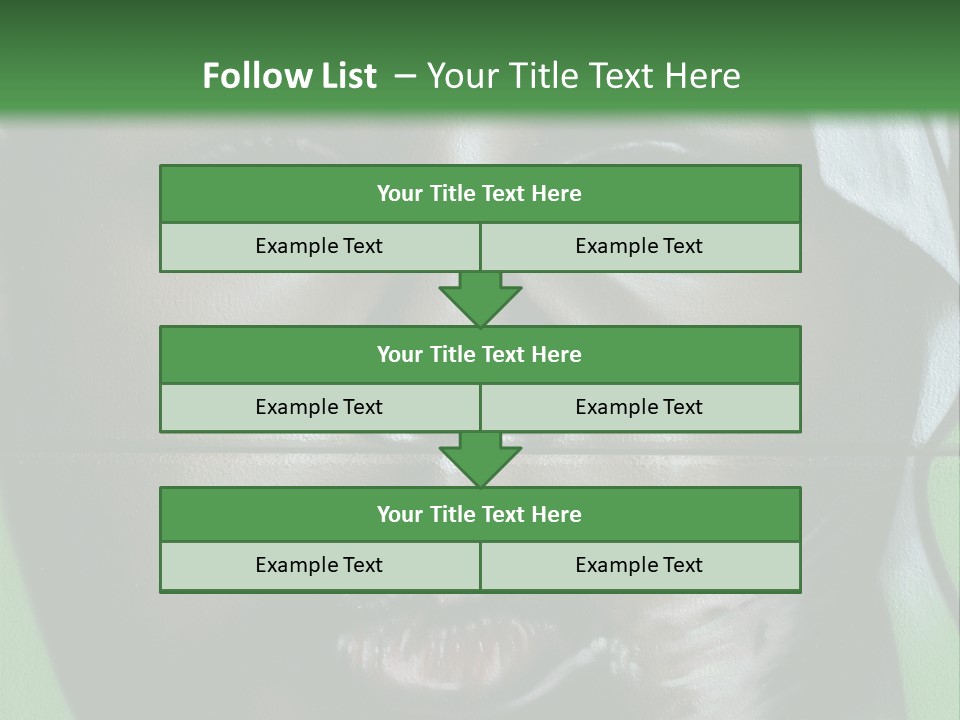 Impressionism Eye Interesting PowerPoint Template