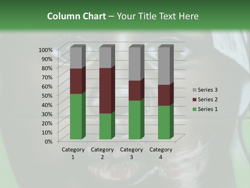 Impressionism Eye Interesting PowerPoint Template