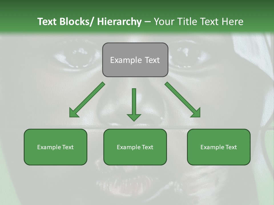 Impressionism Eye Interesting PowerPoint Template
