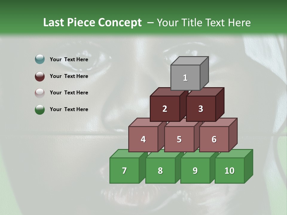 Impressionism Eye Interesting PowerPoint Template